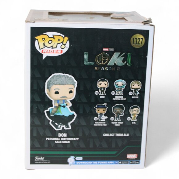 Funko Pop! Rides Marvel Loki Season 2 Don Personal Watercraft Salesman #1327 - Picture 4 of 6